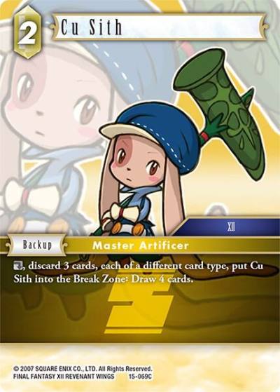 Cu Sith 15-069C Crystal Dominion Final Fantasy card