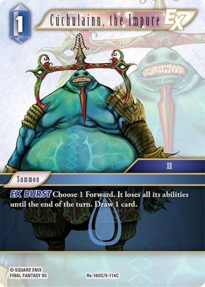 Cuchulainn the Impure Re-160C/9-114C Legacy Collection Final Fantasy card