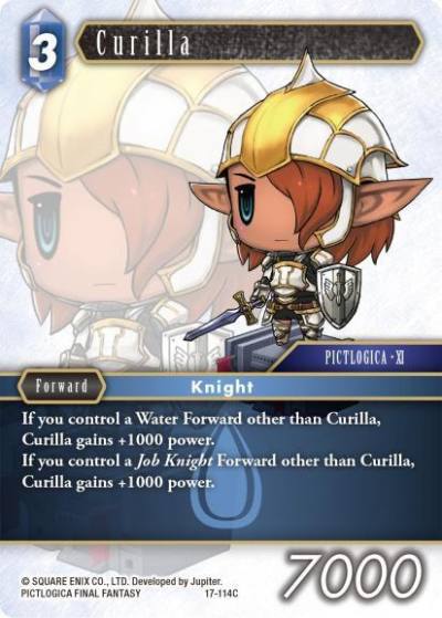 Curilla 17-114C Rebellion's Call Final Fantasy card