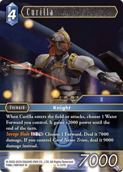 Curilla 5-127R Opus V Final Fantasy card
