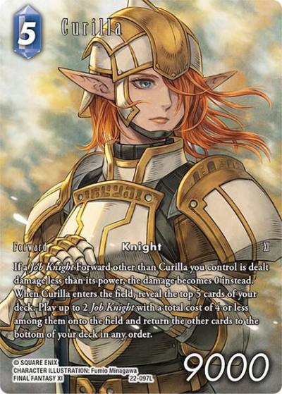 Curilla Full Art 22-097L Hidden Hope Final Fantasy card