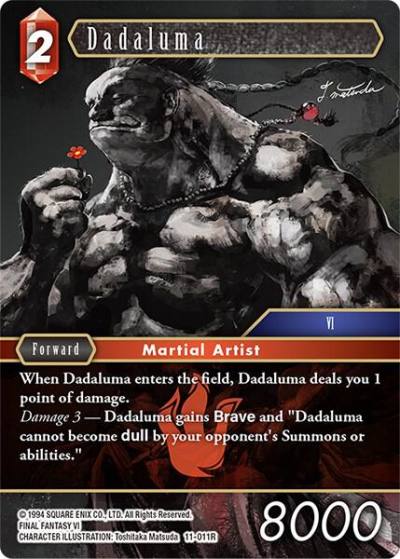 Dadaluma 11-011R Opus XI Final Fantasy card