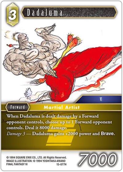 Dadaluma 15-077H Crystal Dominion Final Fantasy card