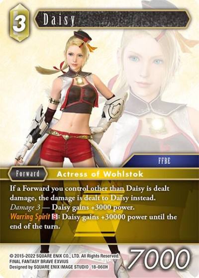 Daisy 18-060H Resurgence of Power Final Fantasy card