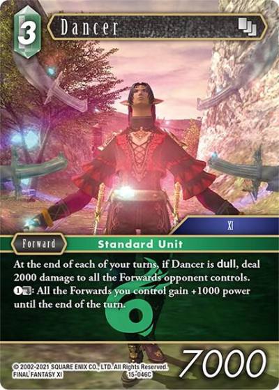 Dancer 15-046C Crystal Dominion Final Fantasy card