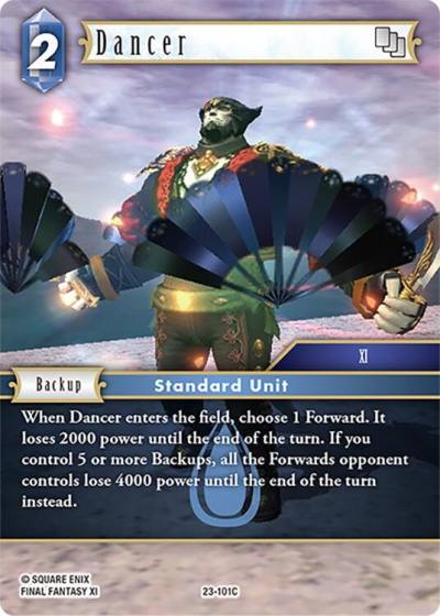 Dancer 23-101C Hidden Trials Final Fantasy card