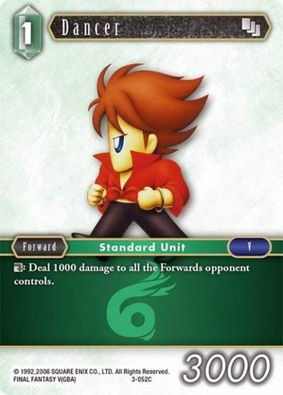 Dancer 3-052C Opus III Final Fantasy card