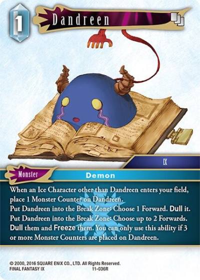 Dandreen 11-036R Opus XI Final Fantasy card