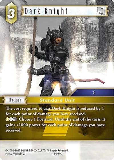 Dark Knight 16-064C Emissaries of Light Final Fantasy card