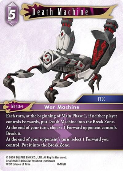 Death Machine 8-102R Opus VIII Final Fantasy card