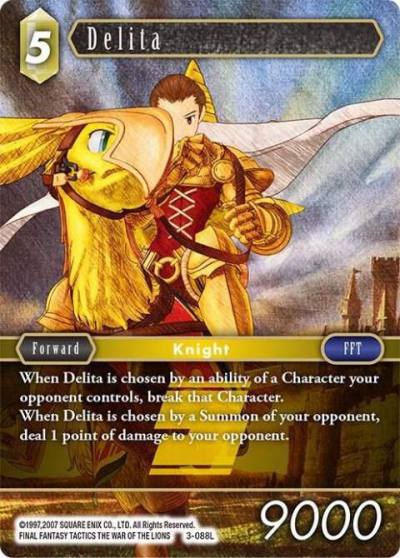 Delita 3-088L Opus III Final Fantasy card