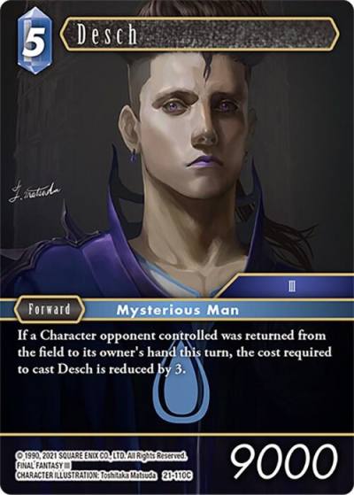 Desch 21-110C Beyond Destiny Final Fantasy card