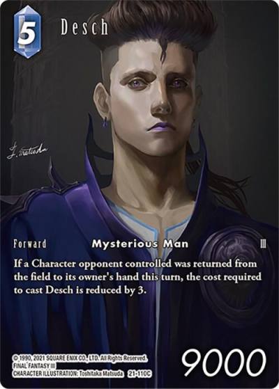 Desch Full Art 21-110C Beyond Destiny Final Fantasy card