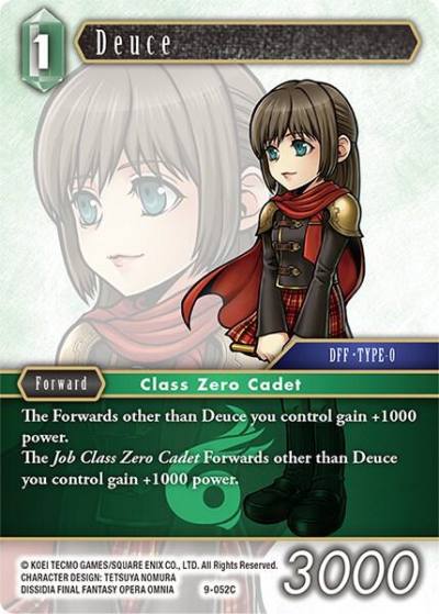 Deuce 9-052C Opus IX Final Fantasy card