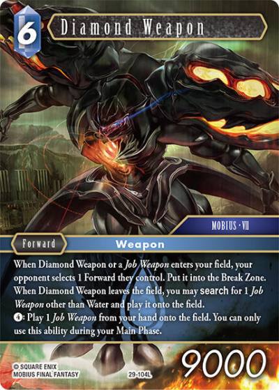 Diamond Weapon 29-104L Blissful Eternity Final Fantasy card
