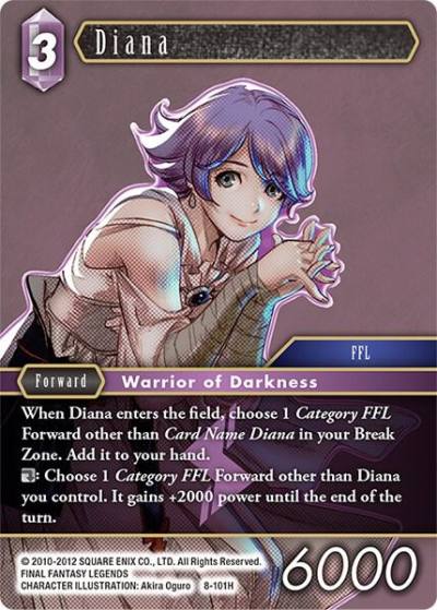 Diana 8-101H Opus VIII Final Fantasy card