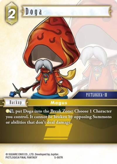 Doga 5-087R Opus V Final Fantasy card