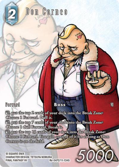 Don Corneo Full Art Re-047C/11-134S Legacy Collection Final Fantasy card