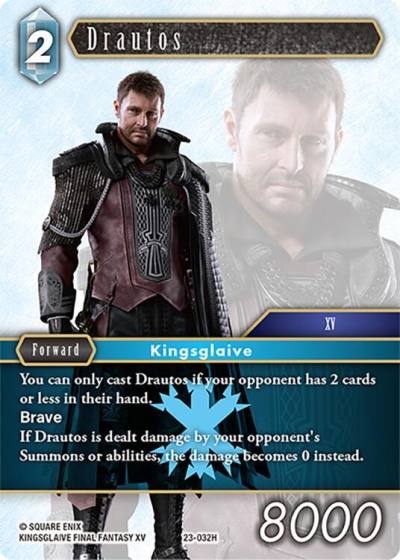 Drautos 23-032H Hidden Trials Final Fantasy card