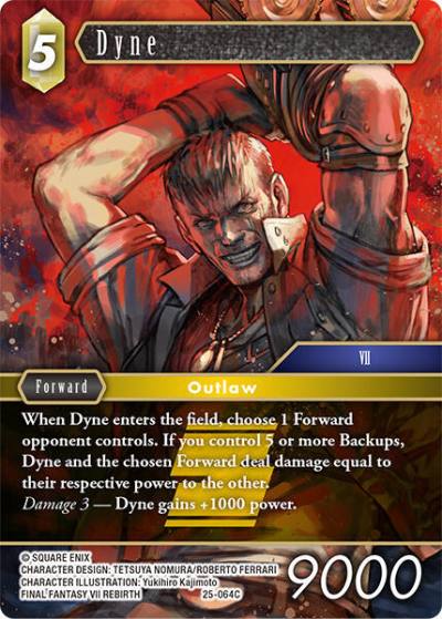 Dyne 25-064C Tears of the Planet Final Fantasy card
