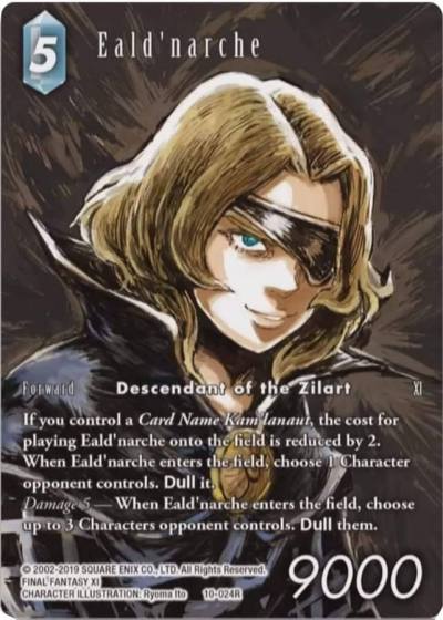 Ealdnarche Full Art 10-024R Opus X Final Fantasy card