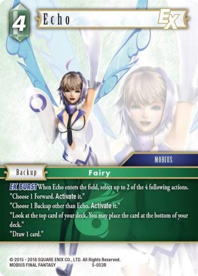 Echo EX 5-053R Opus V Final Fantasy card