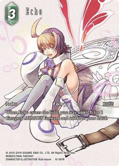 Echo Full Art 10-047R Opus X Final Fantasy card