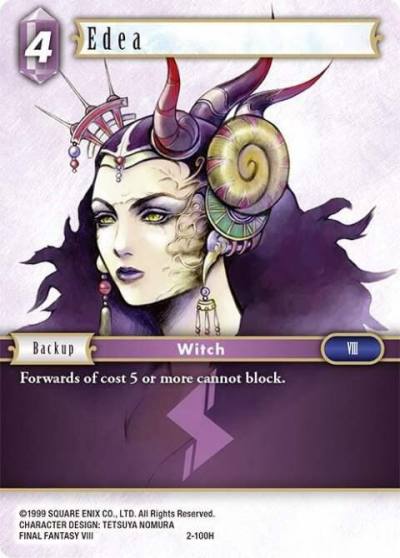 Edea 2-100H Opus II Final Fantasy card