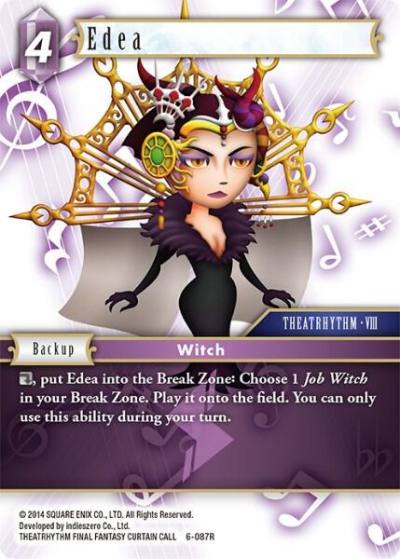 Edea 6-087R Opus VI Final Fantasy card