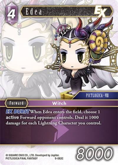 Edea EX 9-082C Opus IX Final Fantasy card
