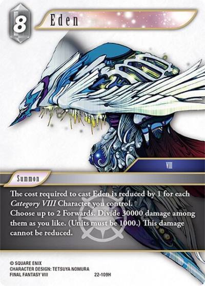 Eden 22-109H Hidden Hope Final Fantasy card
