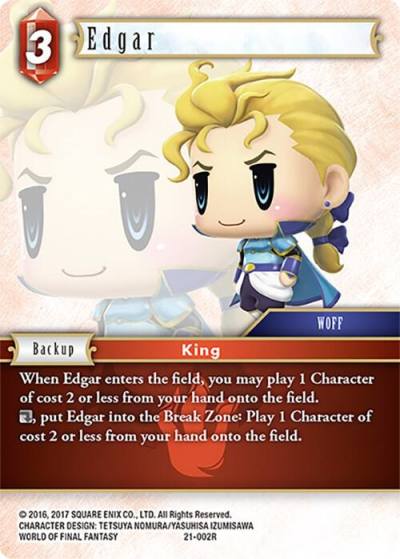 Edgar 21-002R Beyond Destiny Final Fantasy card