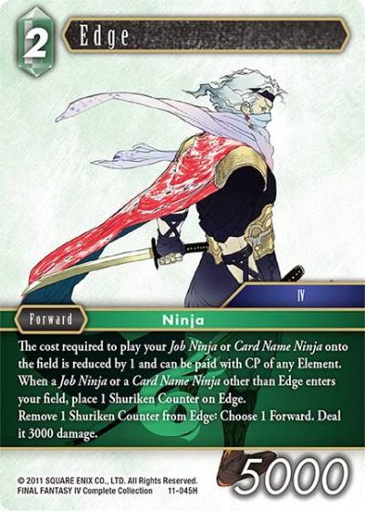 Edge 11-045H Opus XI Final Fantasy card