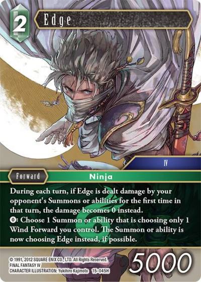 Edge 15-045H Crystal Dominion Final Fantasy card