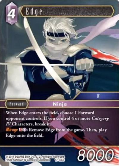 Edge 17-135S Rebellion's Call Final Fantasy card