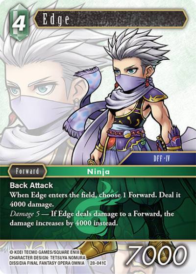 Edge 28-041C Dreamlike Oceans Final Fantasy card