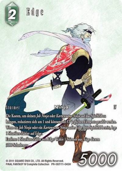 Edge Full Art PR-087/11-045H FF: Promo Cards Final Fantasy card