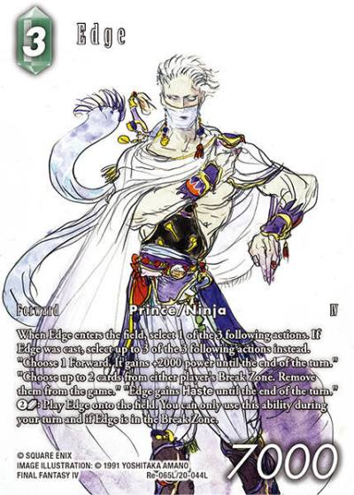 Edge Full Art Re-065L/20-044L Legacy Collection Final Fantasy card