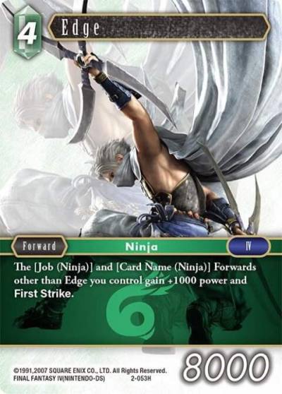 Edge Hero 2-053H Opus II Final Fantasy card