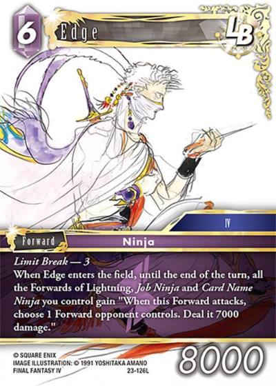 Edge LB 23-126L Hidden Trials Final Fantasy card