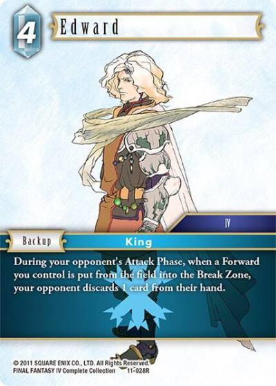 Edward 11-028R Opus XI Final Fantasy card