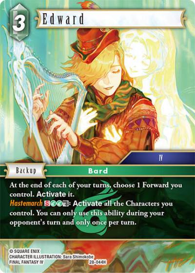 Edward 28-044H Dreamlike Oceans Final Fantasy card