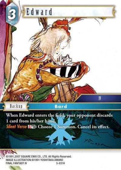 Edward 5-031H Opus V Final Fantasy card