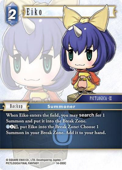 Eiko 14-099C Opus XIV: Crystal Abyss Final Fantasy card