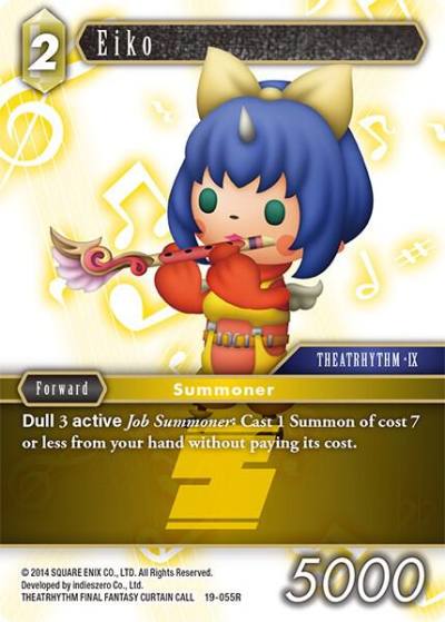 Eiko 19-055R From Nightmares Final Fantasy card