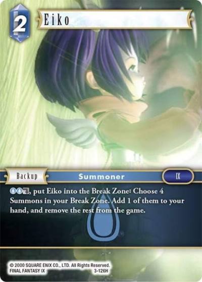 Eiko 3-126H Opus III Final Fantasy card