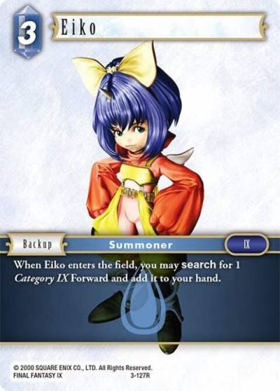 Eiko 3-127R Opus III Final Fantasy card