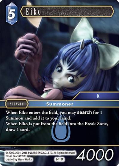 Eiko 8-112R Opus VIII Final Fantasy card