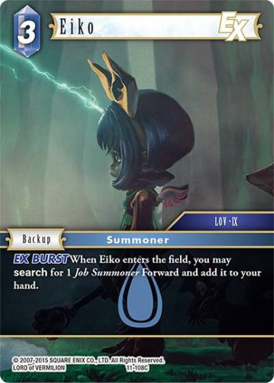 Eiko EX 11-108C Opus XI Final Fantasy card