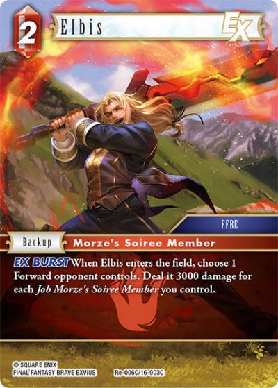 Elbis EX Re-006C/16-003C Legacy Collection Final Fantasy card